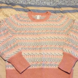 Woman Large Design History Beautiful thick sweater